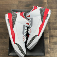 Jordan 3 Retro Fire Red (USED)