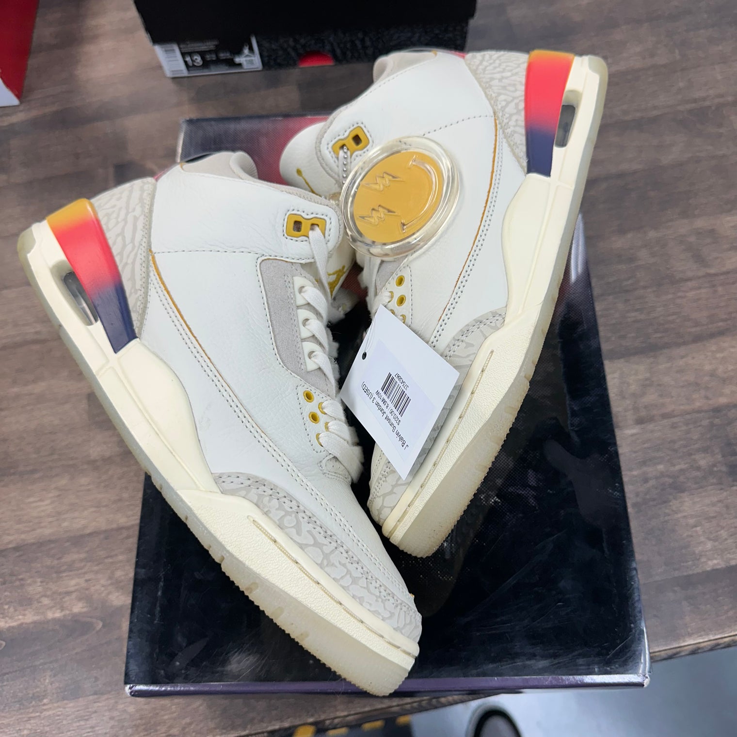 J Balvin Sunset Jordan 3 (USED)
