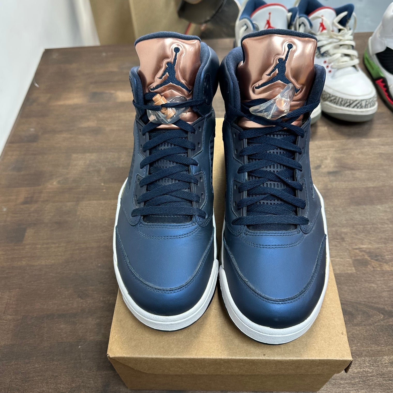 Bronze Jordan 5 Retro (Lightly Worn, No Box)