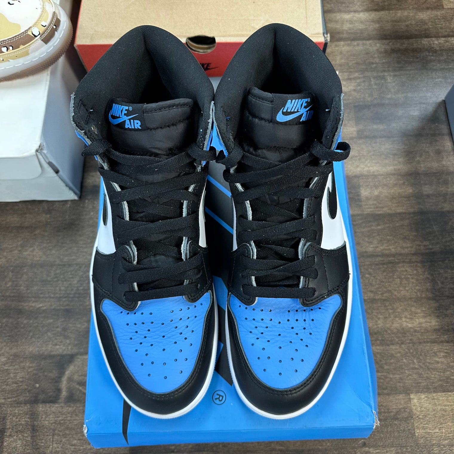 UNC Toe Jordan 1 High (USED)