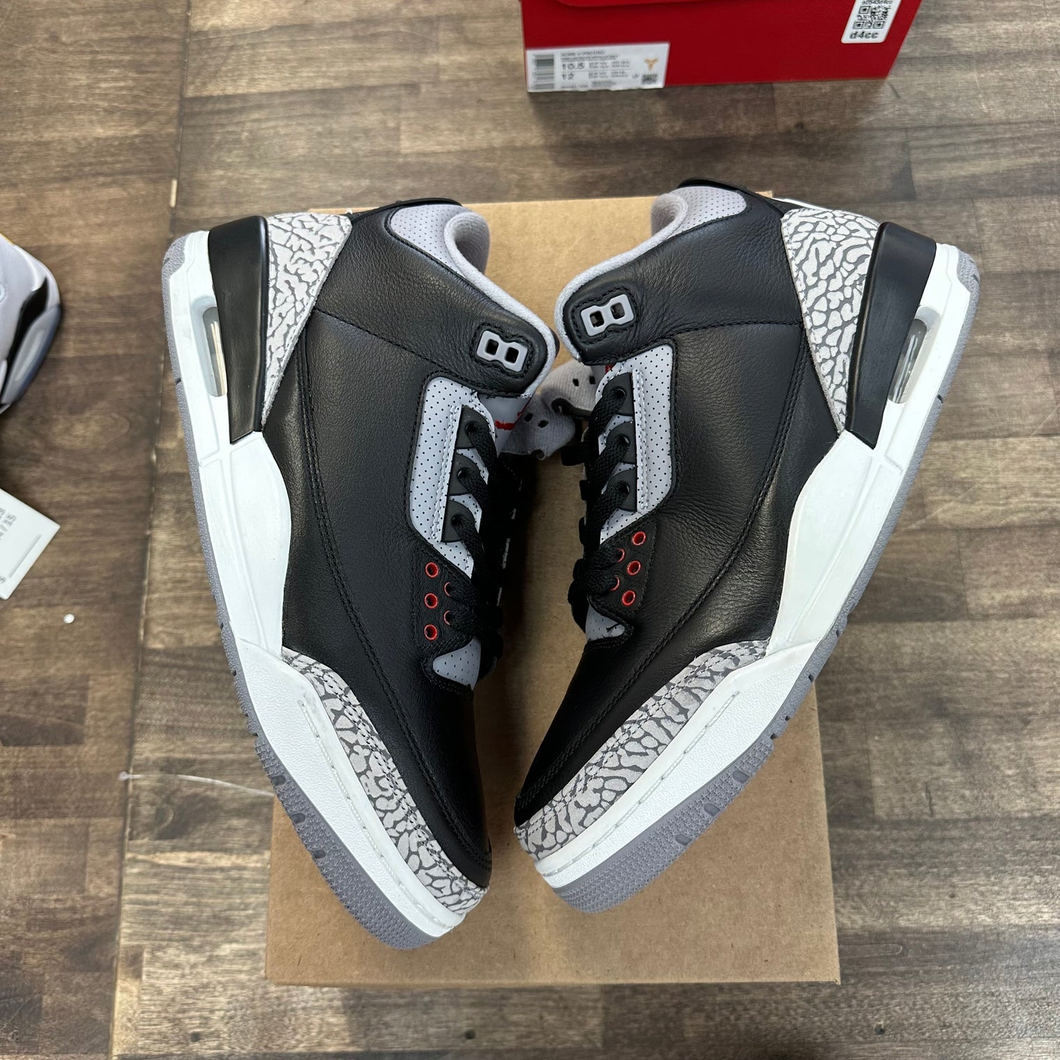 Black Cement Jordan 3 2024 (USED)