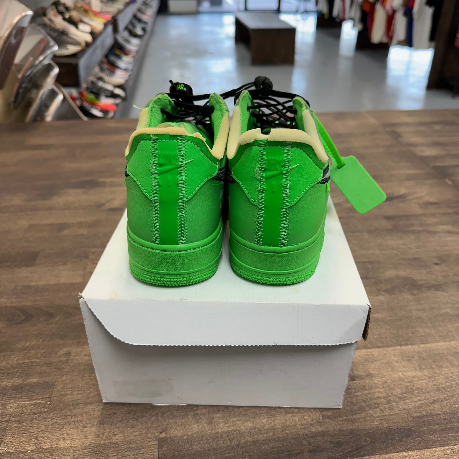 Brooklyn Off-White Nike Air Force 1 Low (Lightly Worn,No Box)