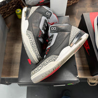Black Cement Jordan 3 2018 (USED)