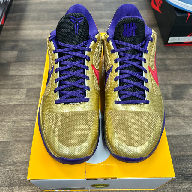Undefeated Hall of Fame Kobe 5 Protro (USED)