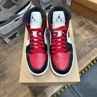 Alternate Bred Toe Jordan 1 Mid (W) (USED, No Box)