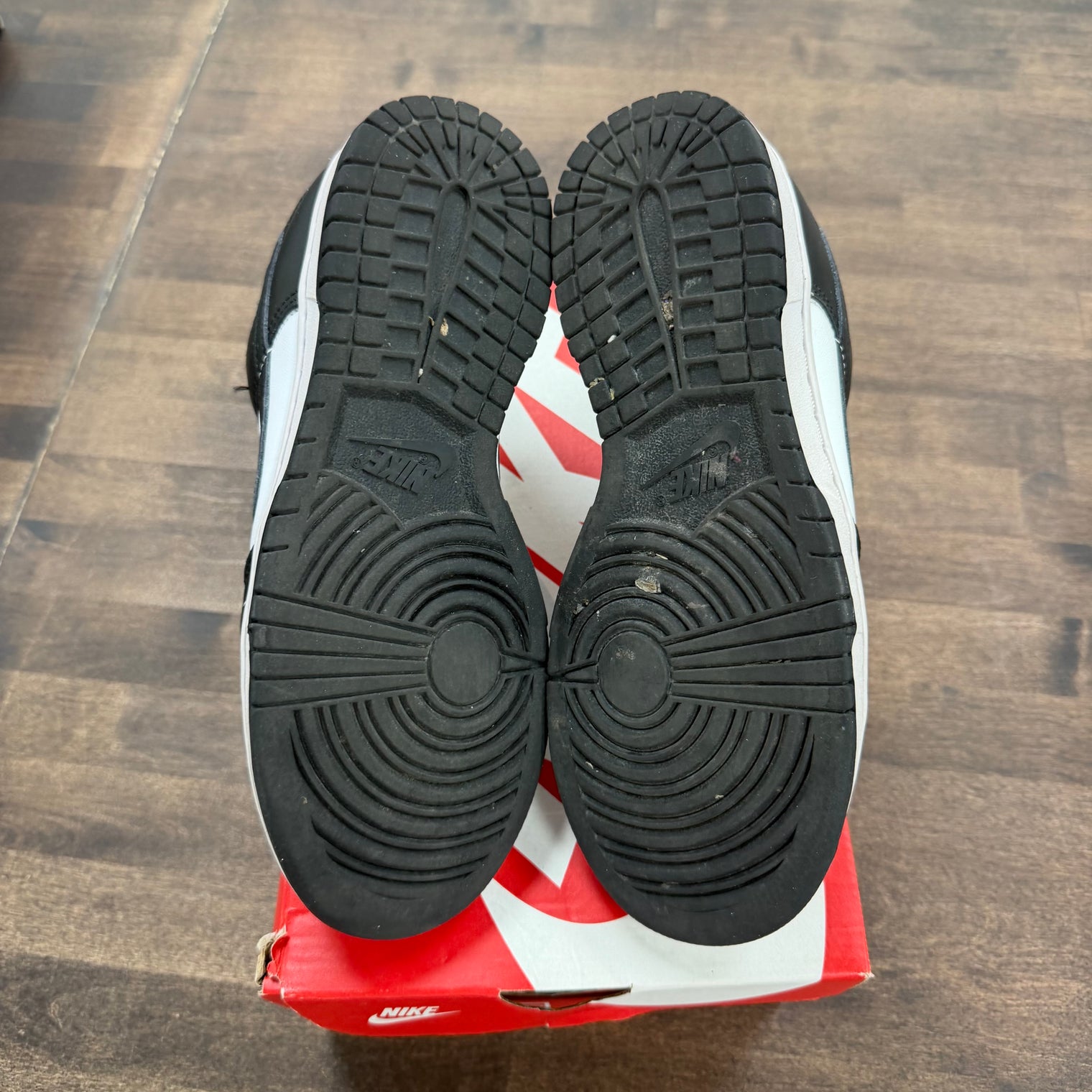 White Black Panda Nike Dunk Low (Women's) (USED)