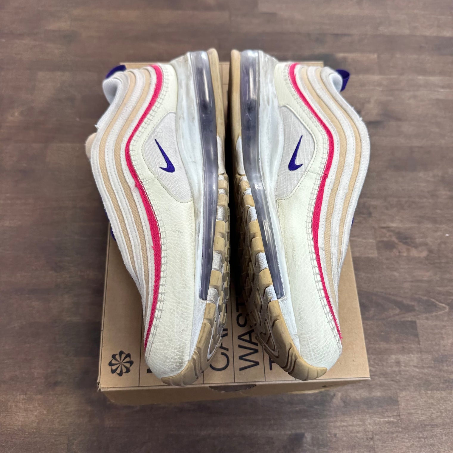Air Spring Sail Pink Purple Air Max 97 (USED)