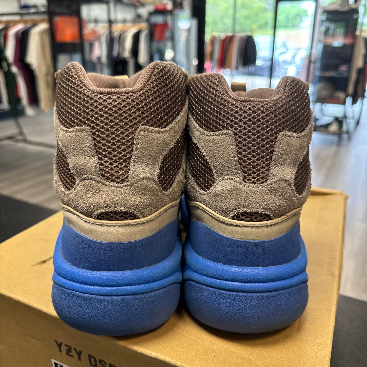 Taupe Blue Yeezy Boot (USED)