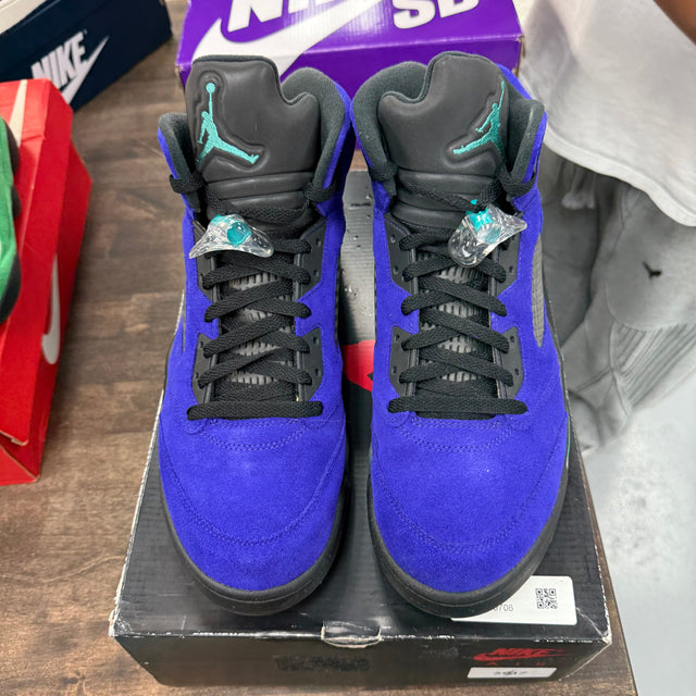 Alternate Grape Jordan 5 (USED,Replacement Box)