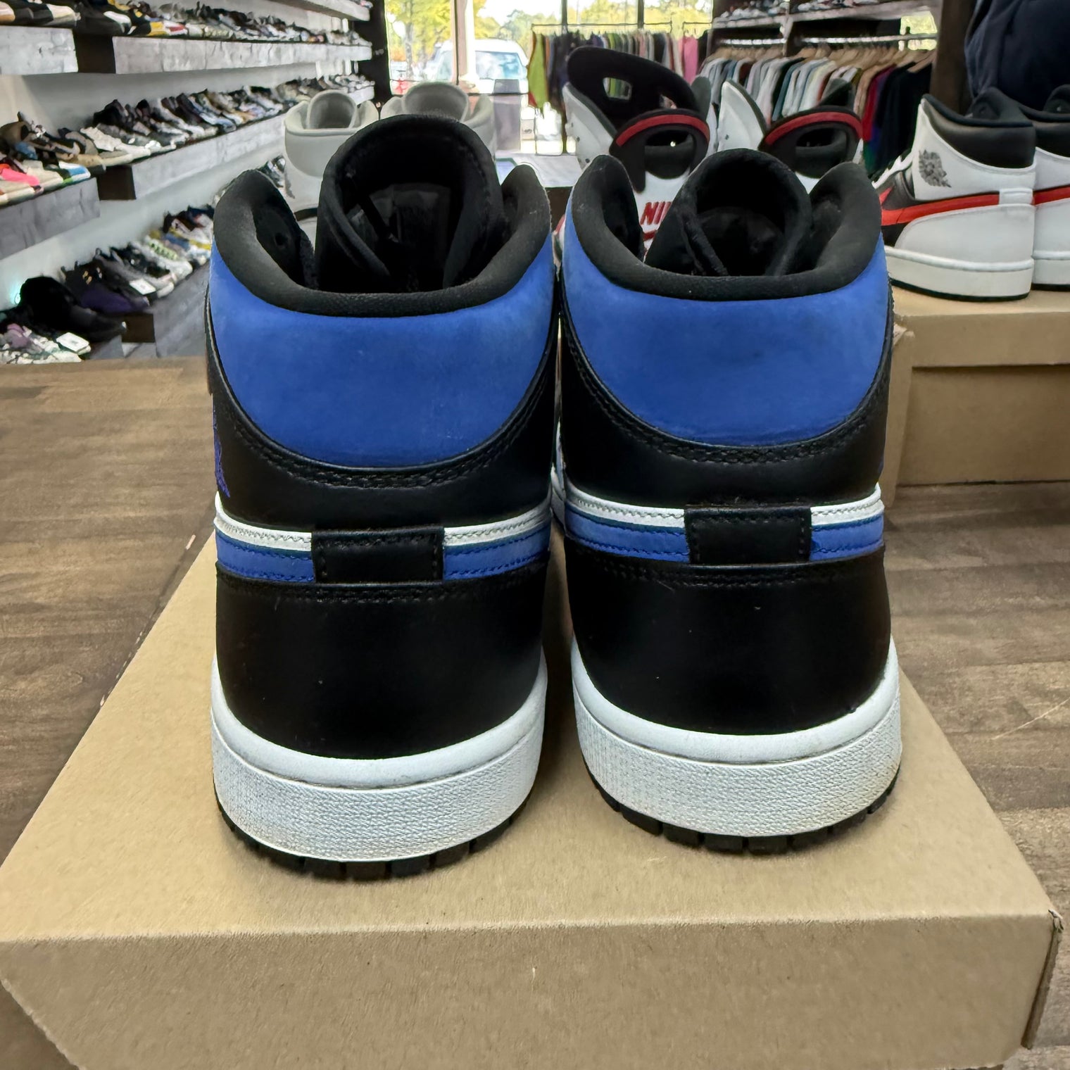 Racer Blue Jordan 1 Mid (USED, No Box)