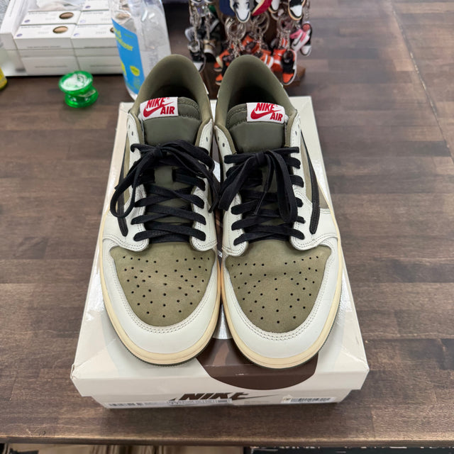 Medium Olive Travis Scott Jordan 1 Low OG SP (USED)