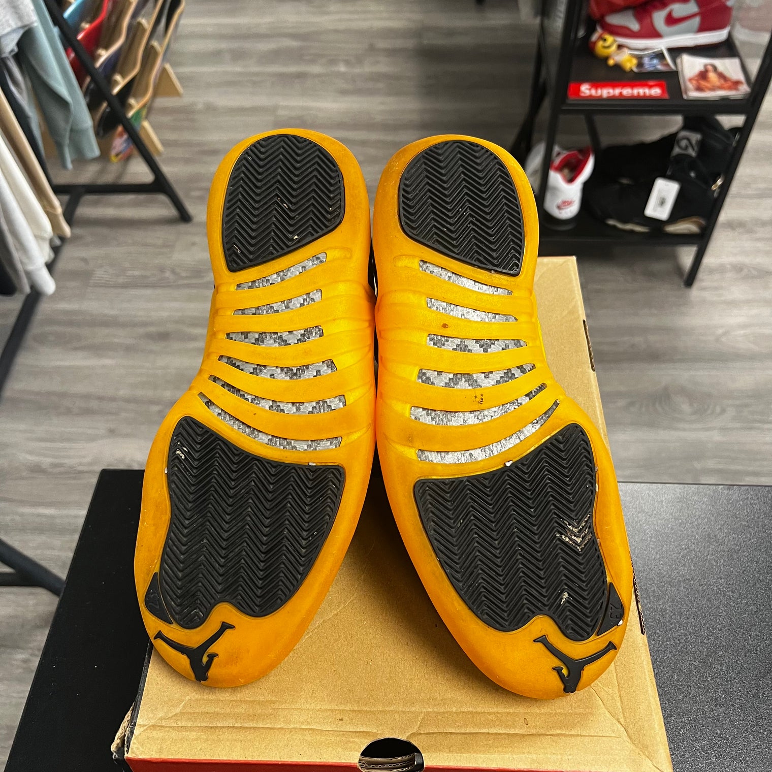 University Gold Jordan 12 Retro (USED)