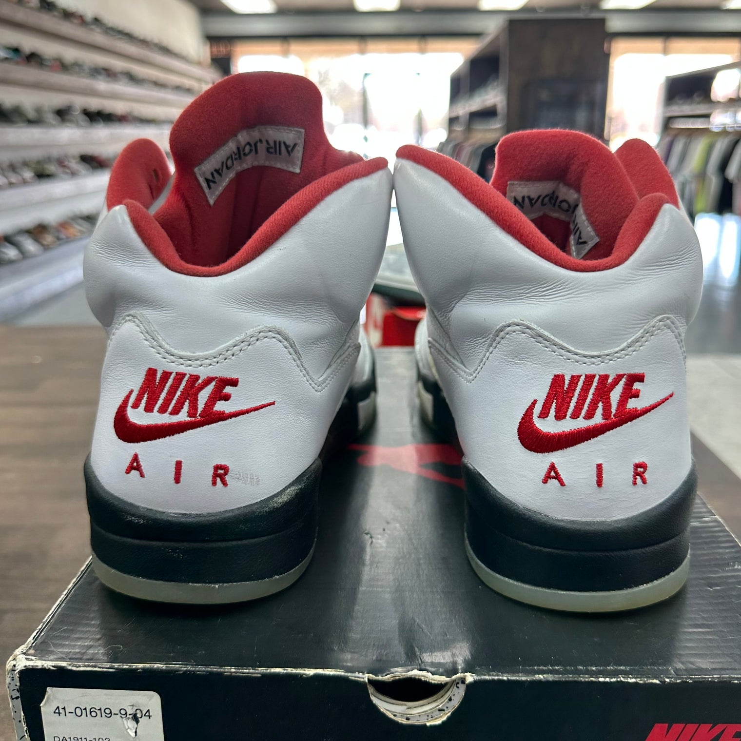 Fire Red Jordan 5 (USED)