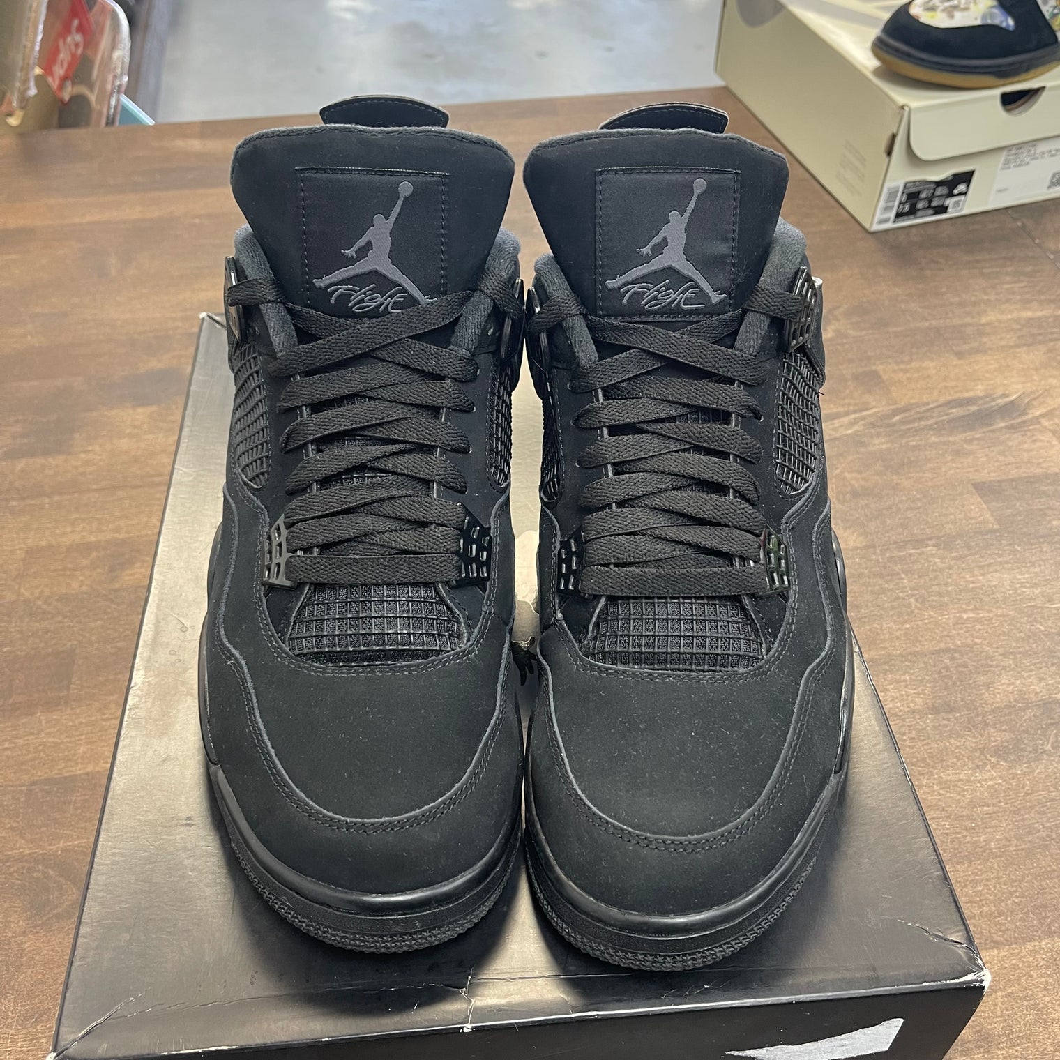 Black Cat Jordan 4 (USED)