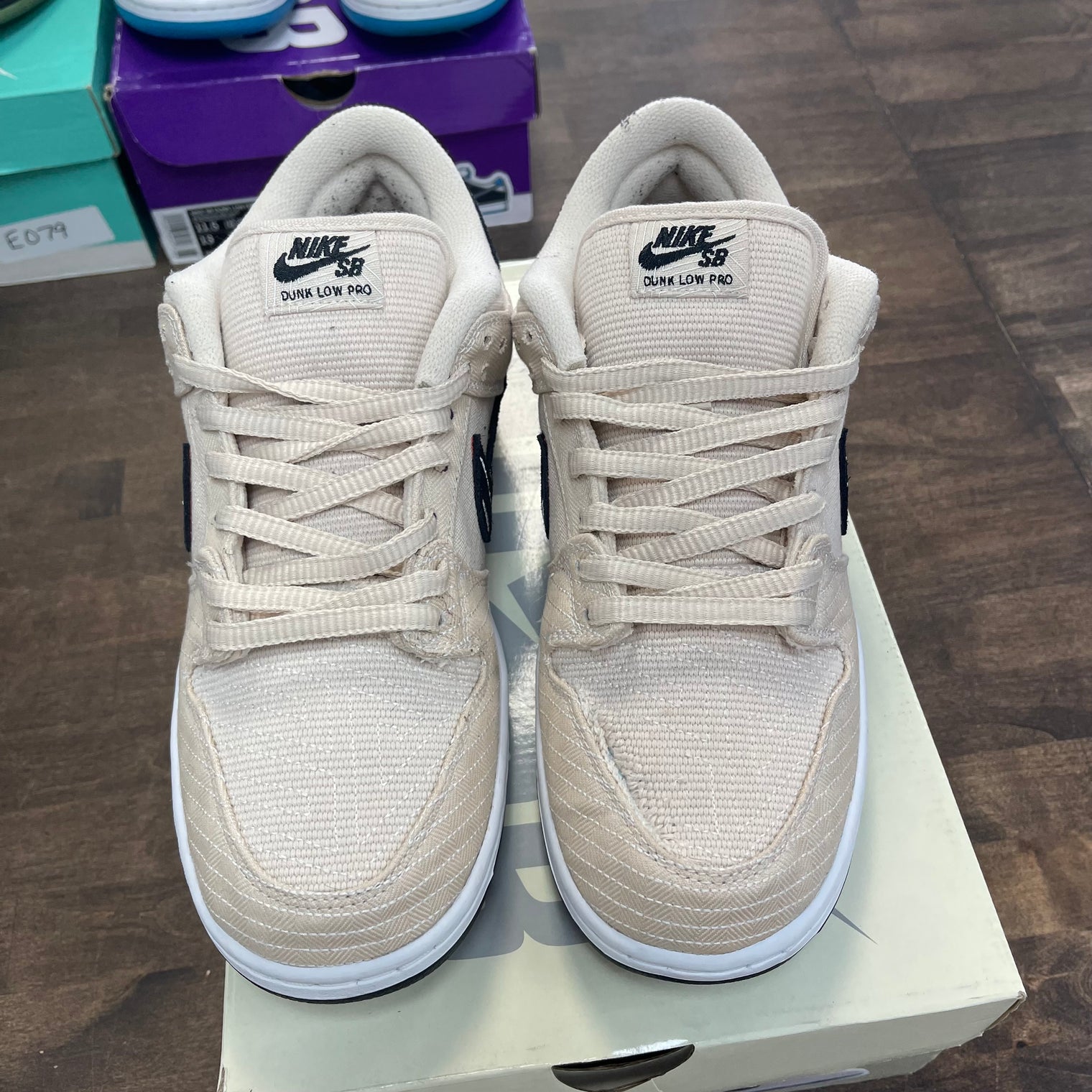 Albino & Preto SB Dunk Low (USED)