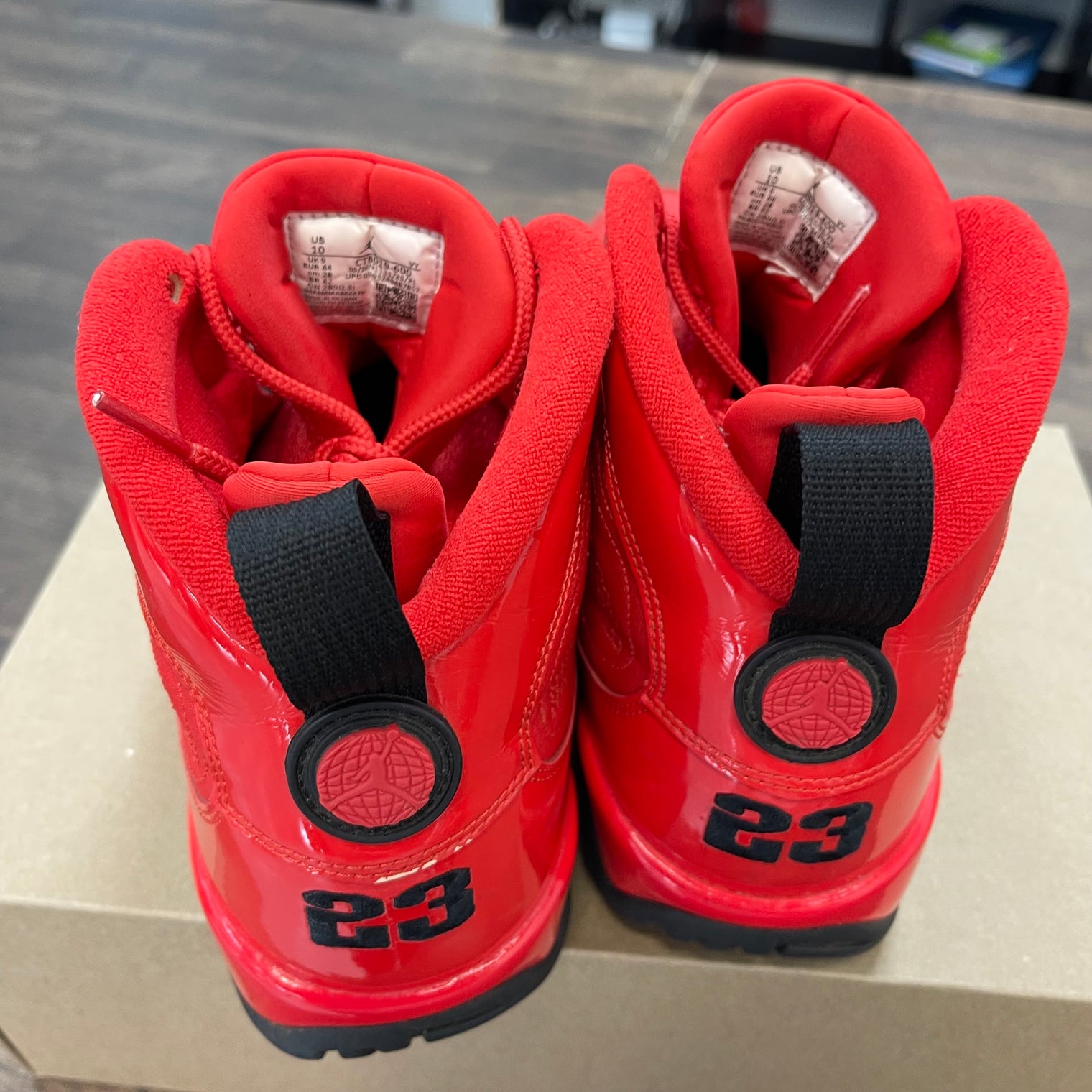 Chile Jordan 9 Retro (USED, no box)