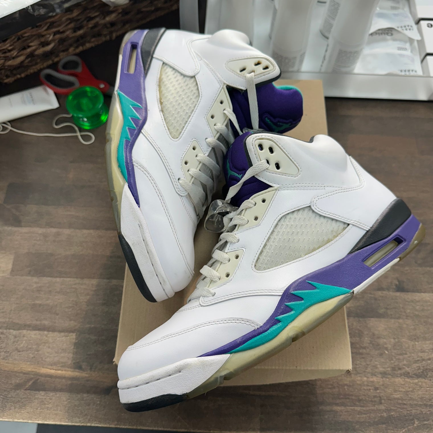 Grape Jordan 5 2013 (USED, No Box)