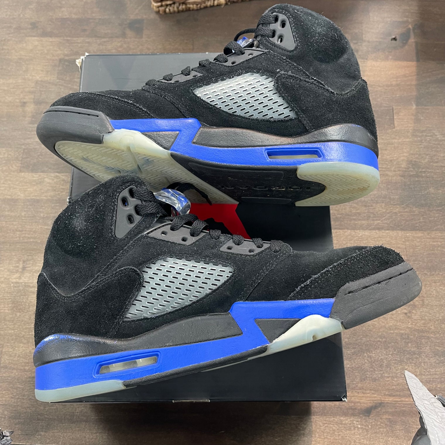 Racer Blue Jordan 5 (USED)