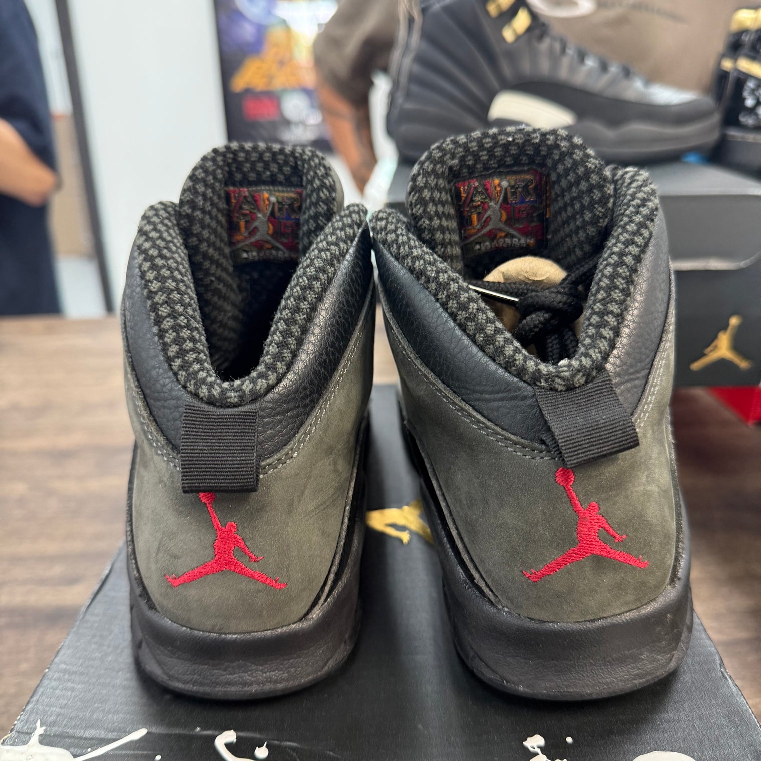 Shadow Jordan 10 (GS) (USED, Replacement Box)