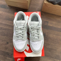 Light Silver Corduroy Nike Dunk Low (W) (USED)