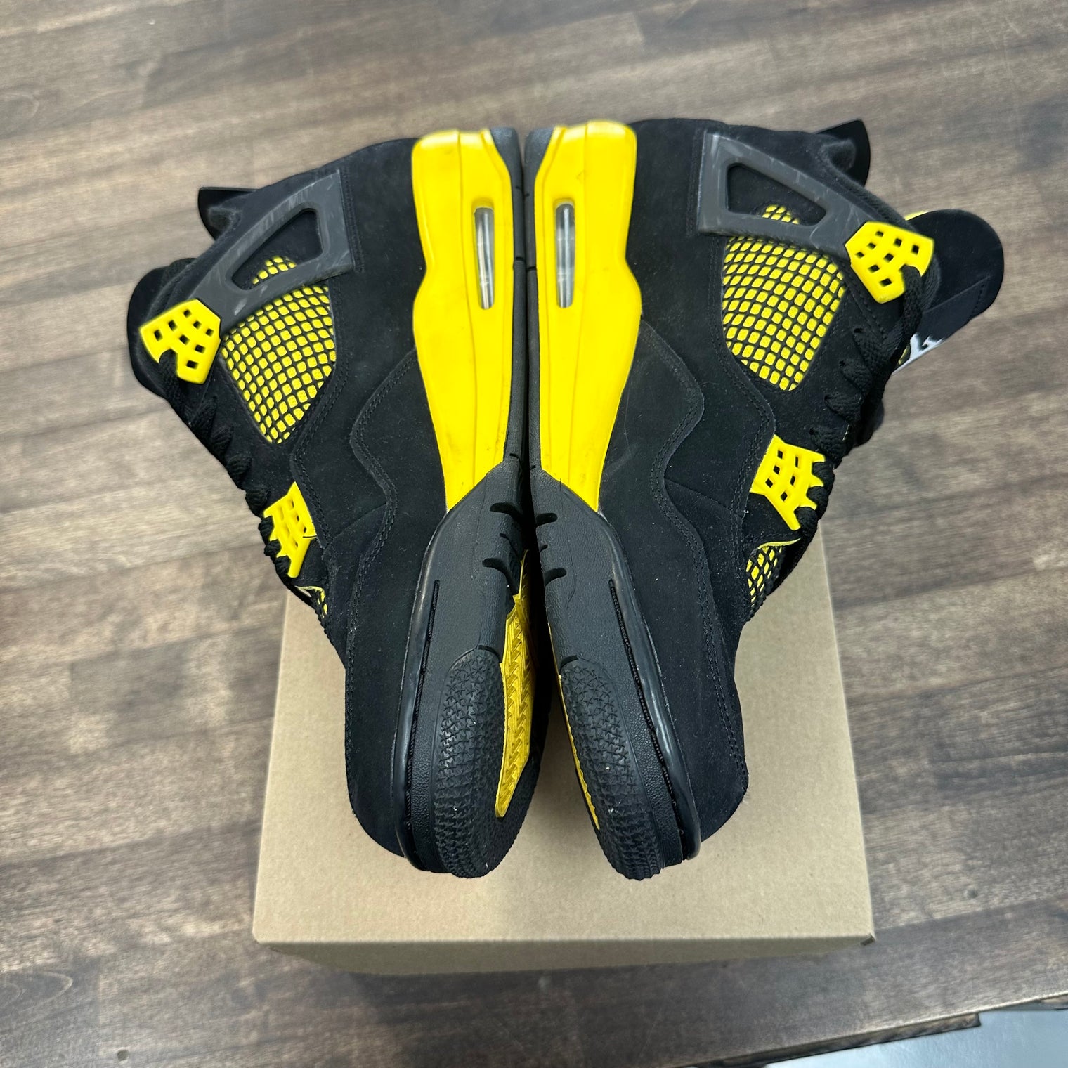 Yellow Thunder Jordan 4 (USED, No Box)