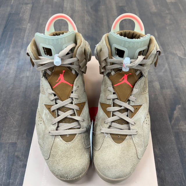 Travis Scott Jordan 6 Khaki (USED)