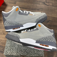 Cool Grey Jordan 3 (USED)