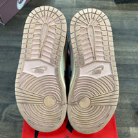 Washed Pink Jordan 1 High (W) (USED)