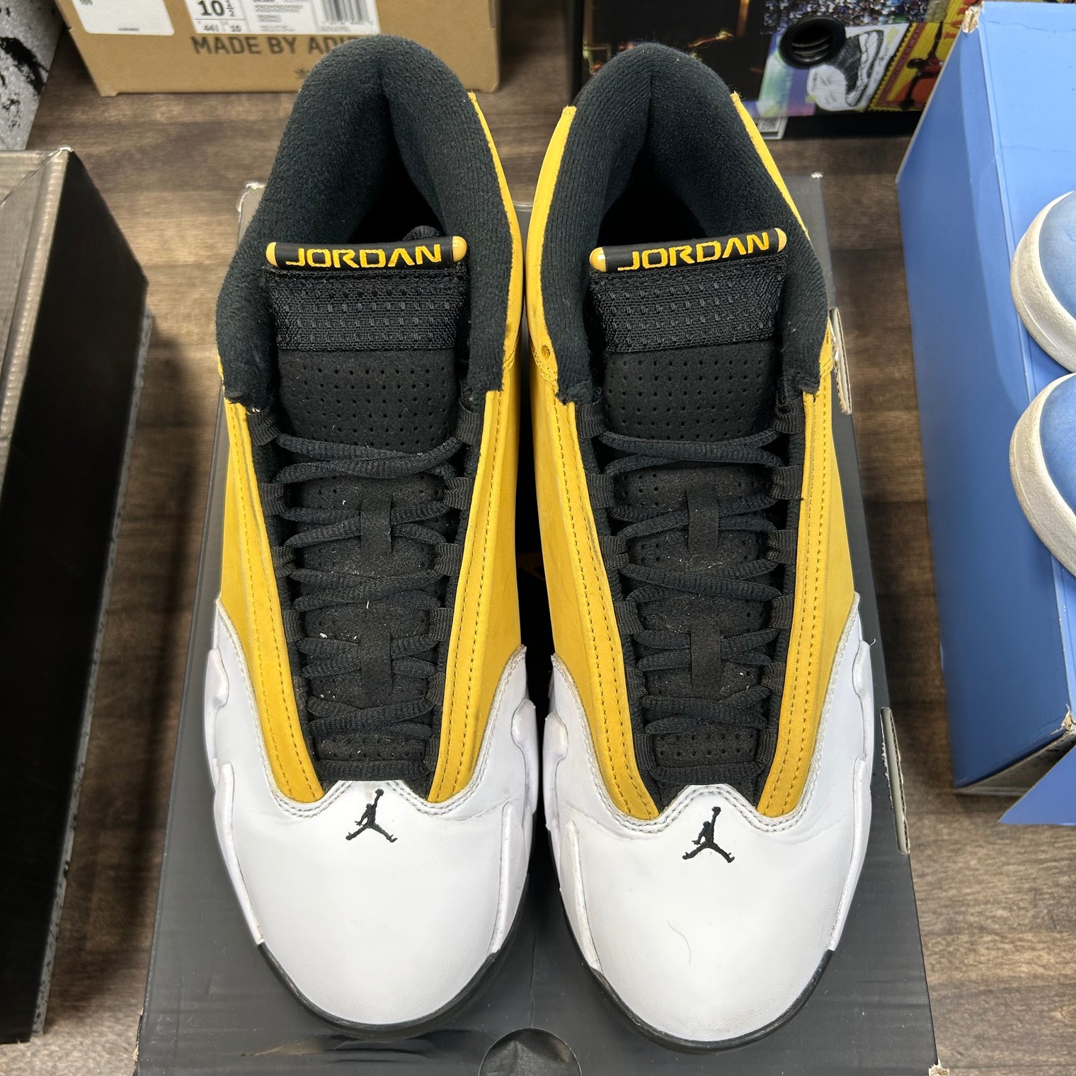 Light Ginger Jordan 14 Retro (USED)