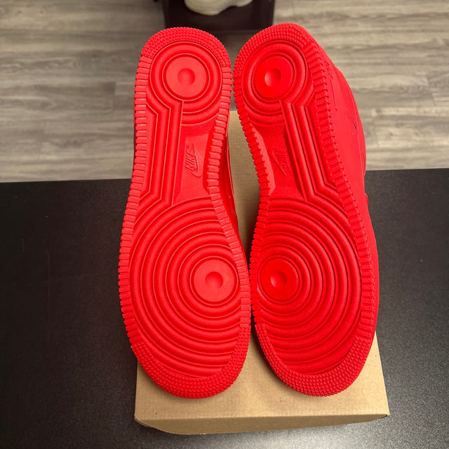 Nike Air Force 1 Low Triple Red (Tried on, no box)