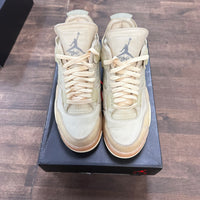 (W) Sail Jordan 4 Off-White (USED)