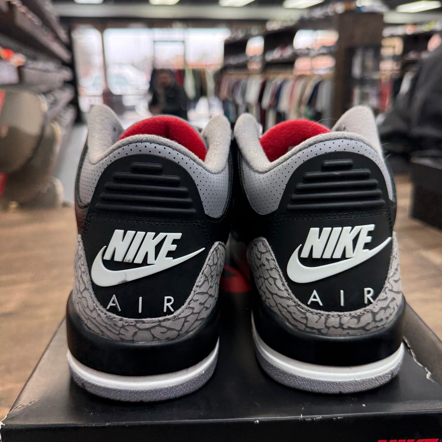 Black Cement Jordan 3 Retro OG (2024) (USED)