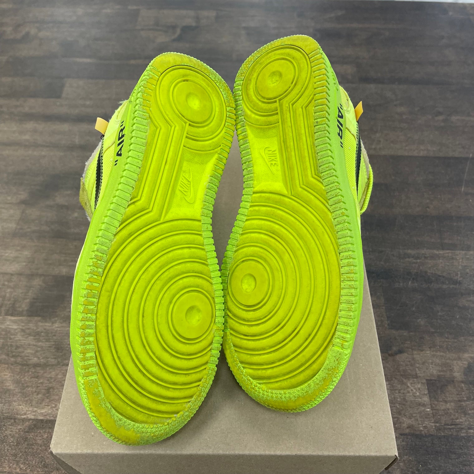 Off-White Volt Air Force 1 (USED, No Box)