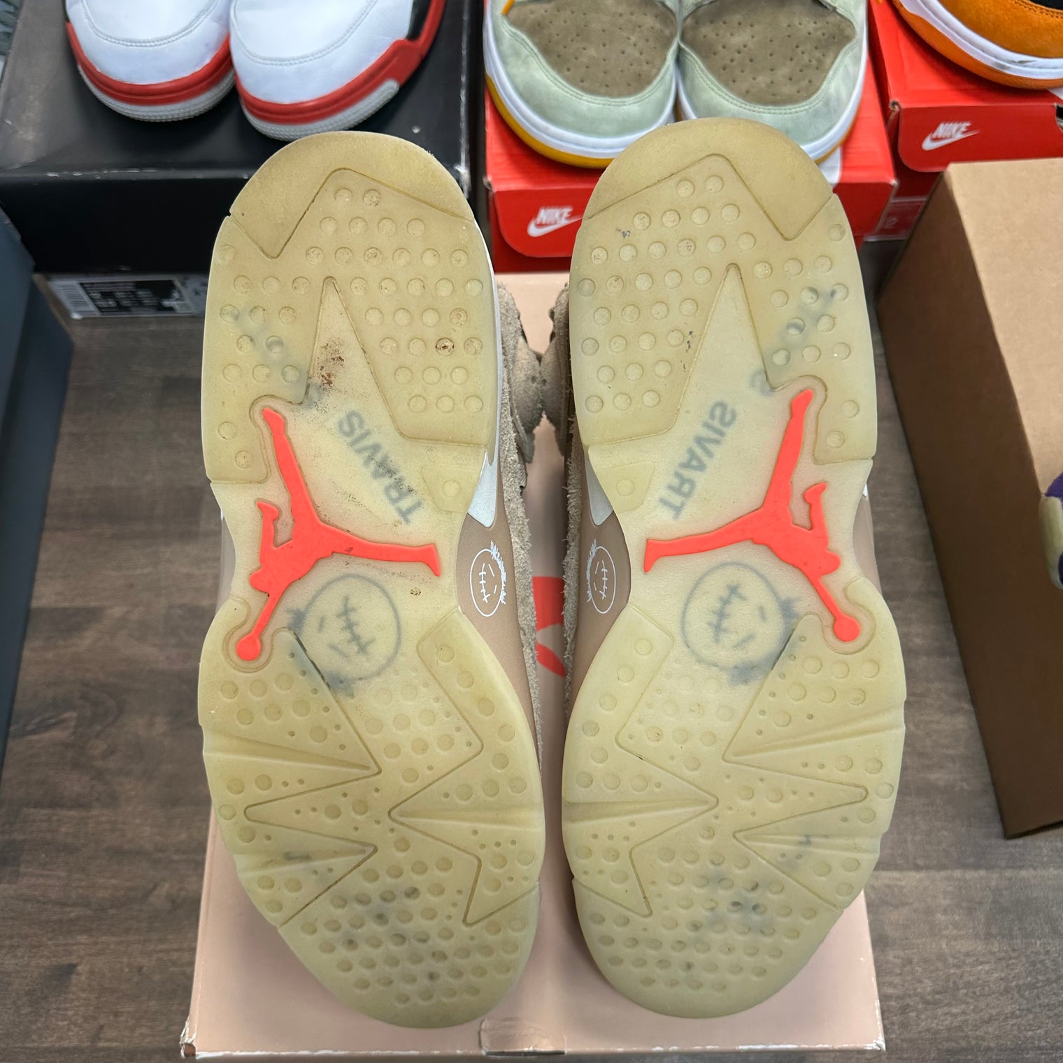 Travis Scott British Khaki Jordan 6 Retro (USED)