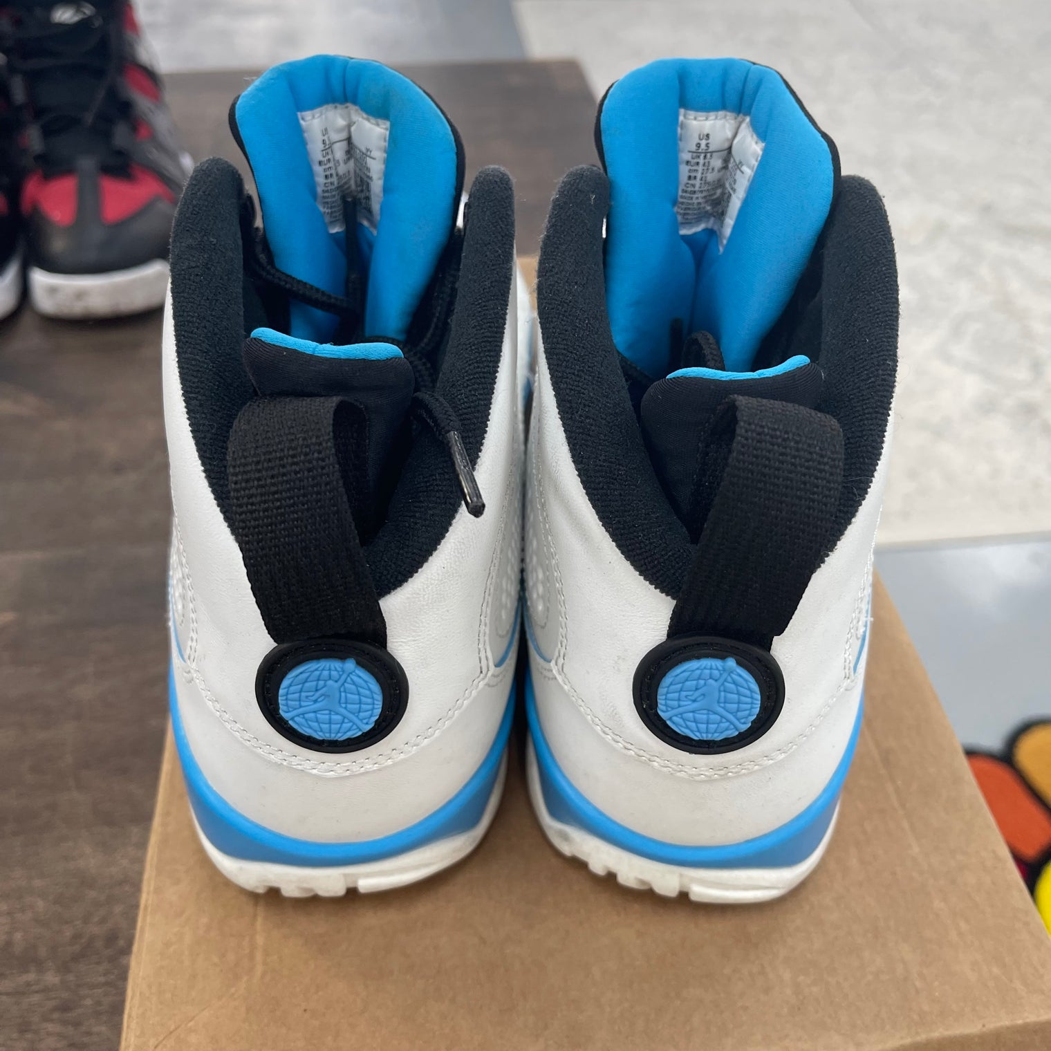 Powder Blue Jordan 9 (USED, No Box)
