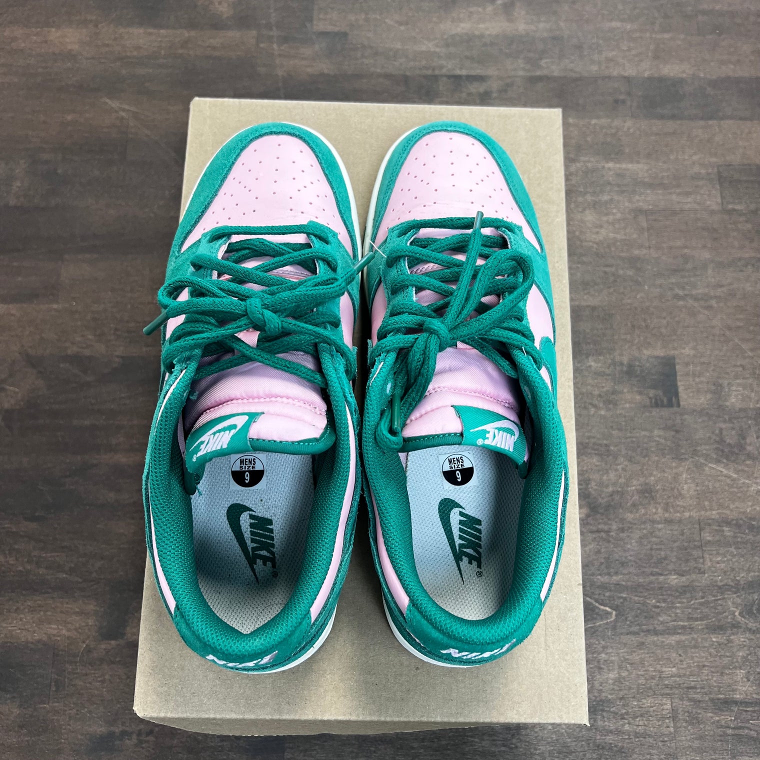 Watermelon Green Pink Dunk Low (USED,No Box)