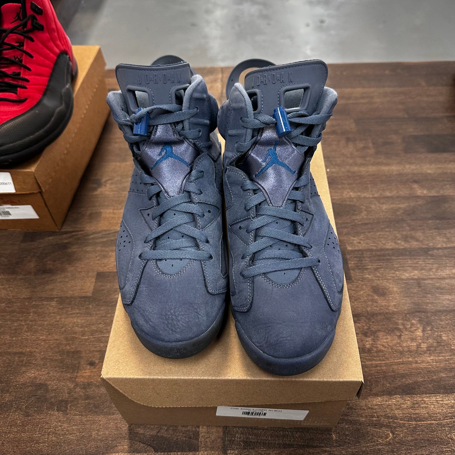 Diffused Blue Jordan 6 (USED, No Box)