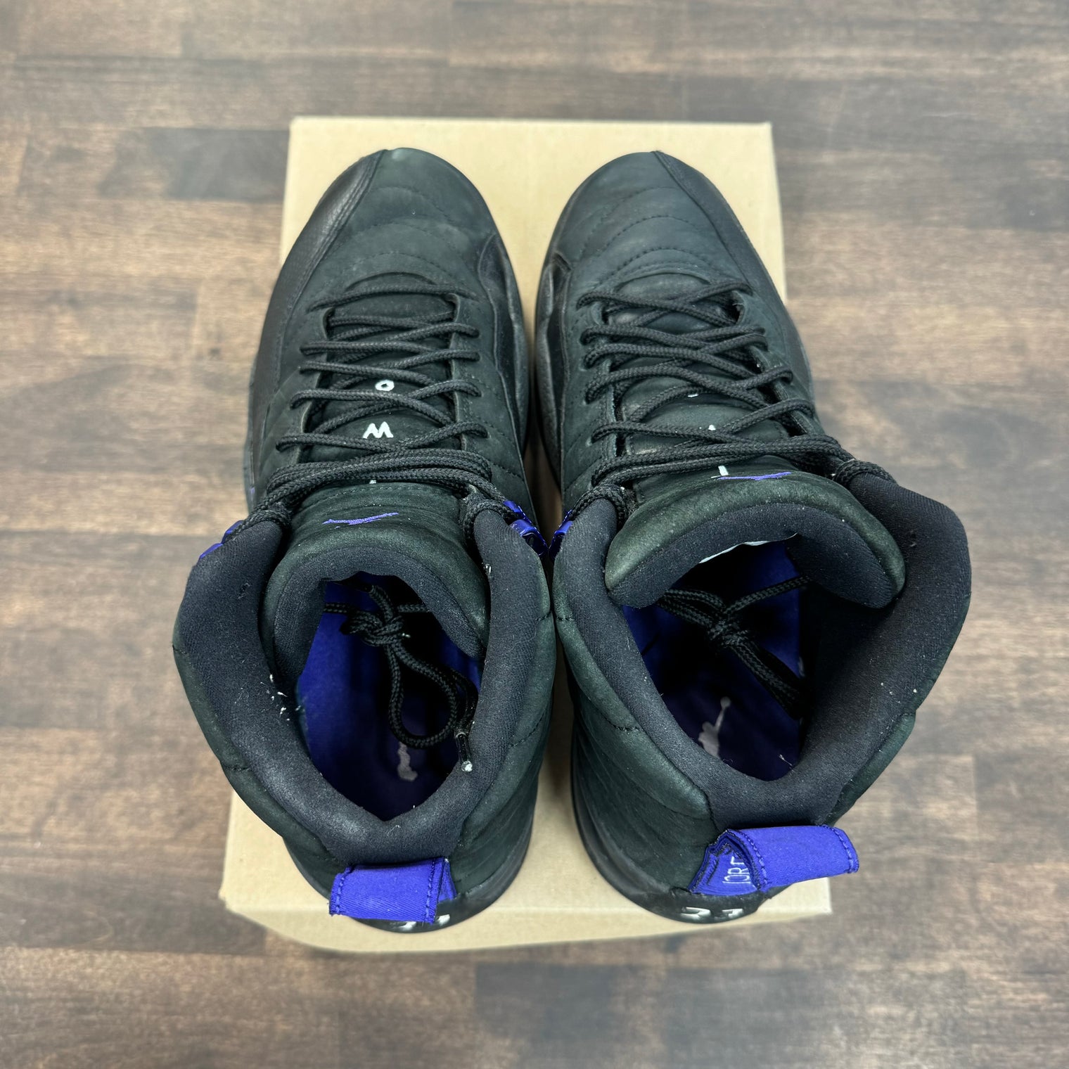 Dark Concord Jordan 12 Retro (USED, no box)