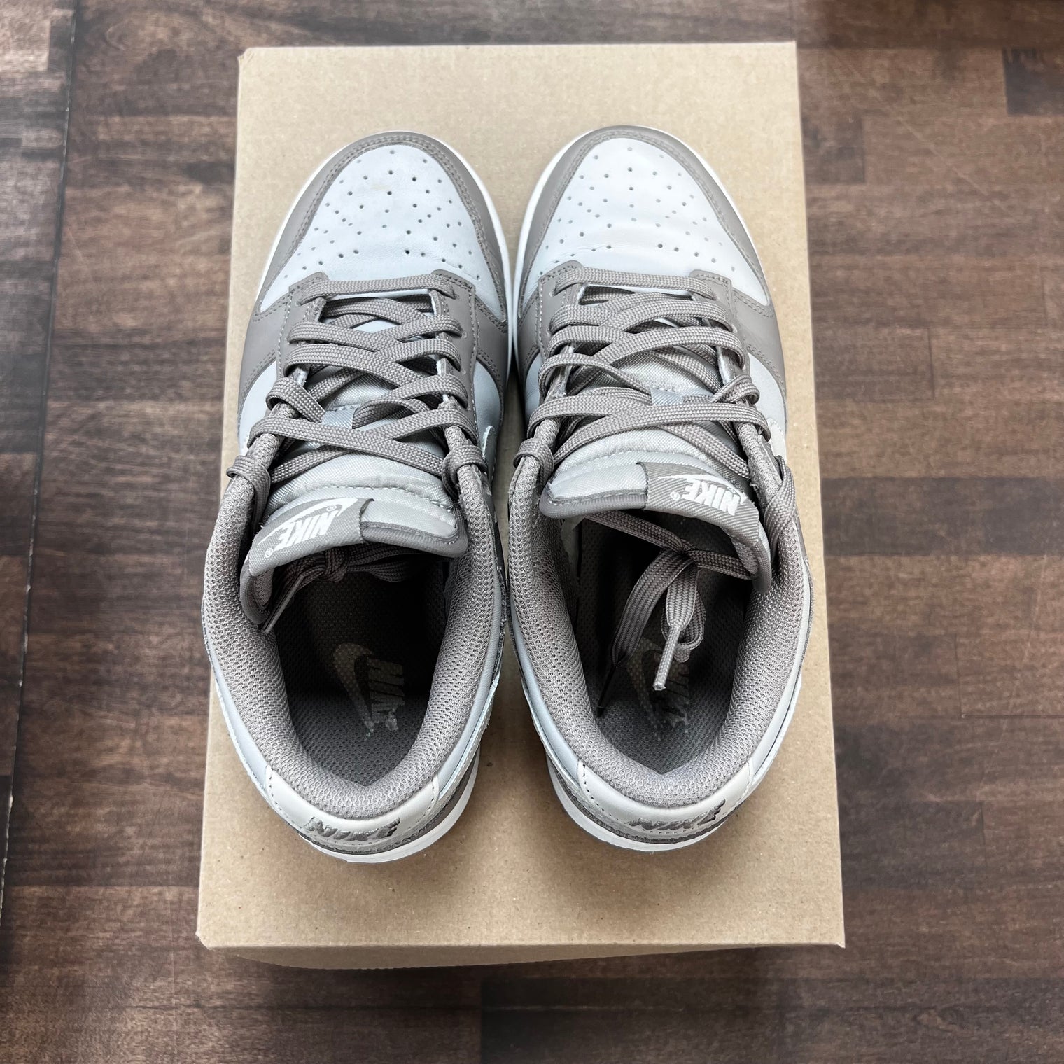 Bone Beige Dunk Low (W) (USED, No Box)