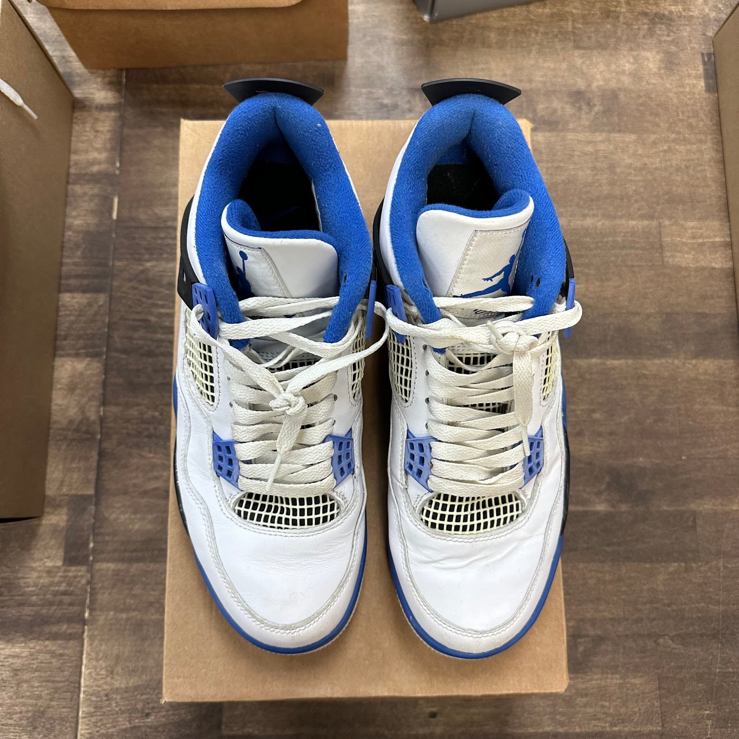 Jordan 4 Retro Motorsports (2017) (US 8.5) (USED, No Box)