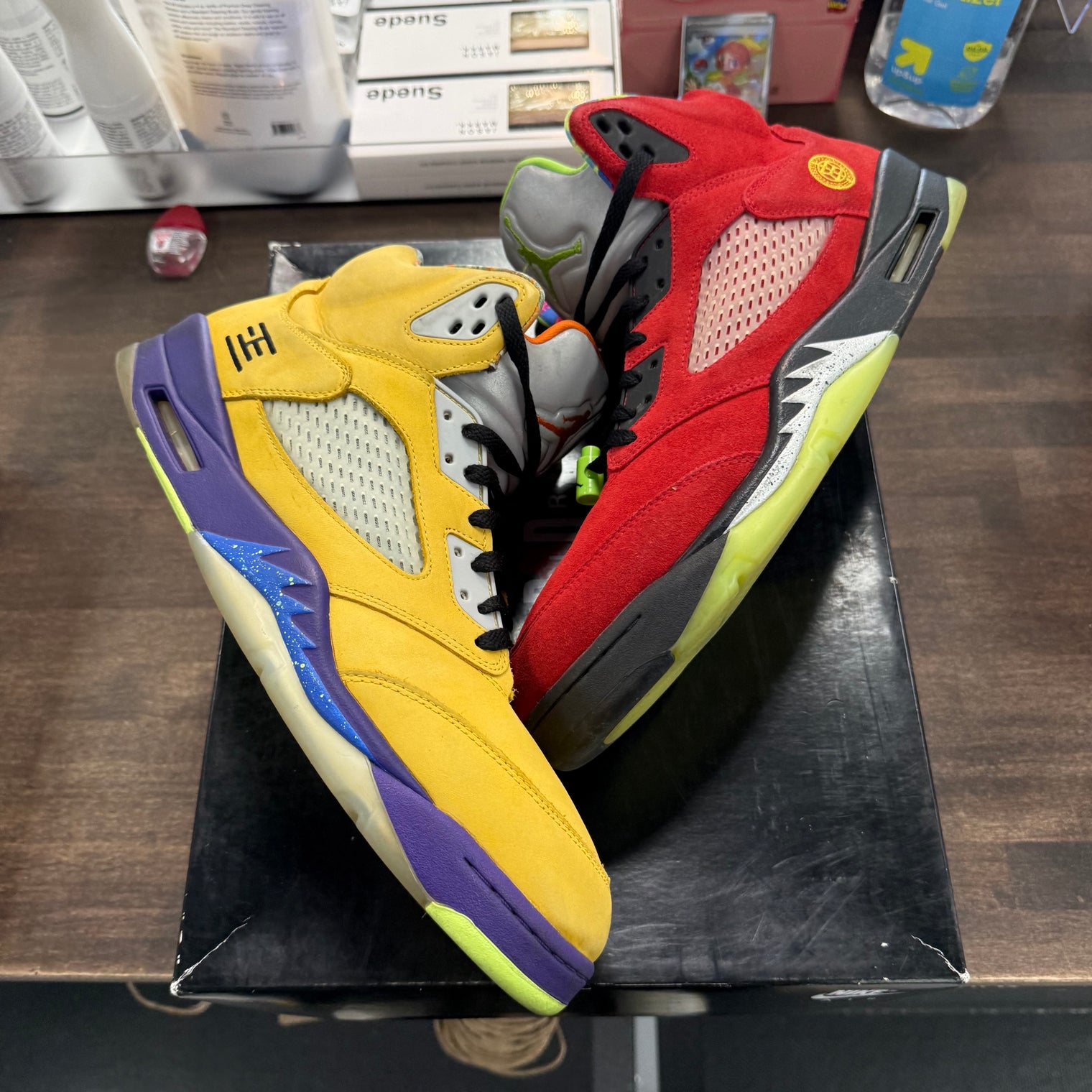 What The Jordan 5 (USED,Replacement Box)