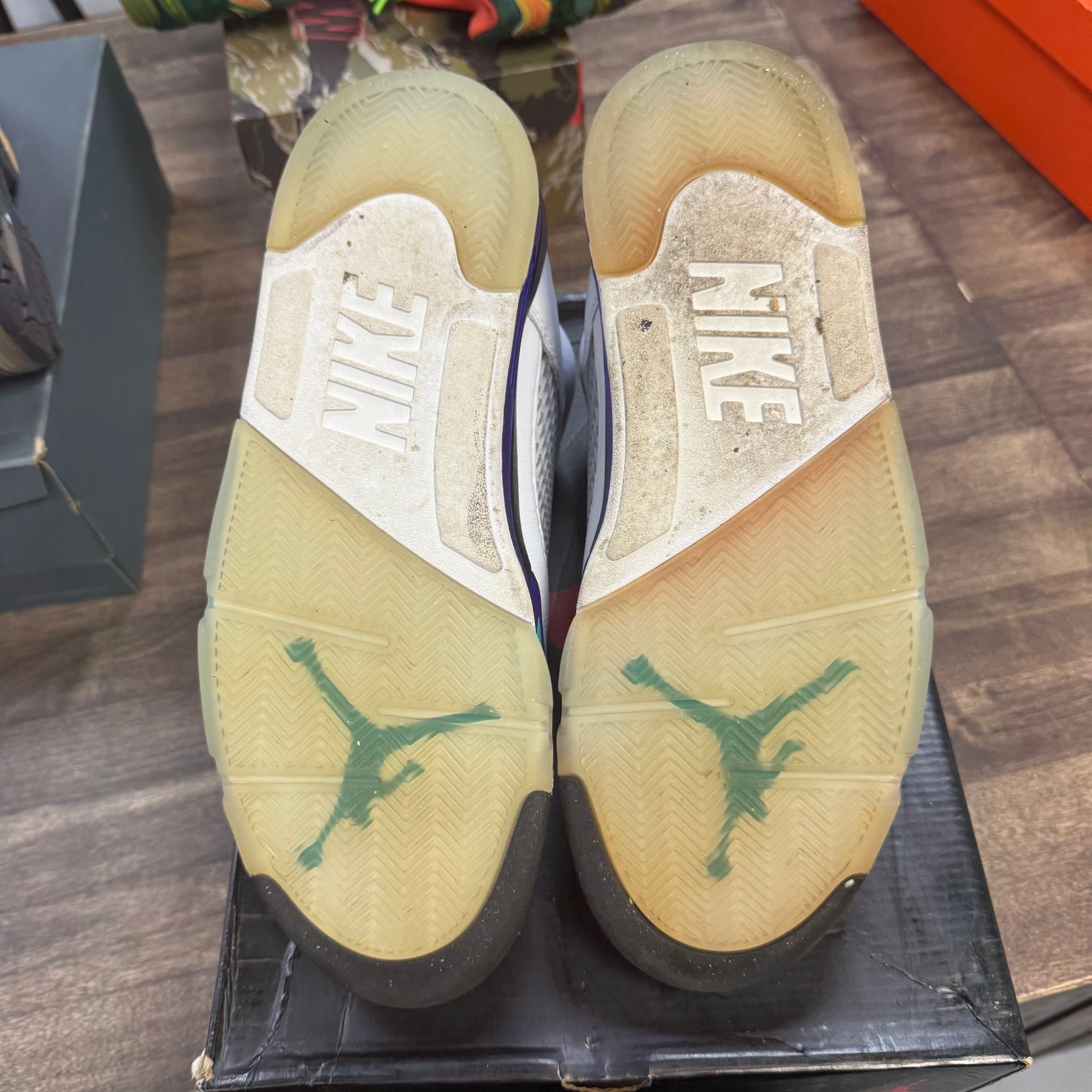 Grape Fresh Prince Jordan 5 Retro (Used)