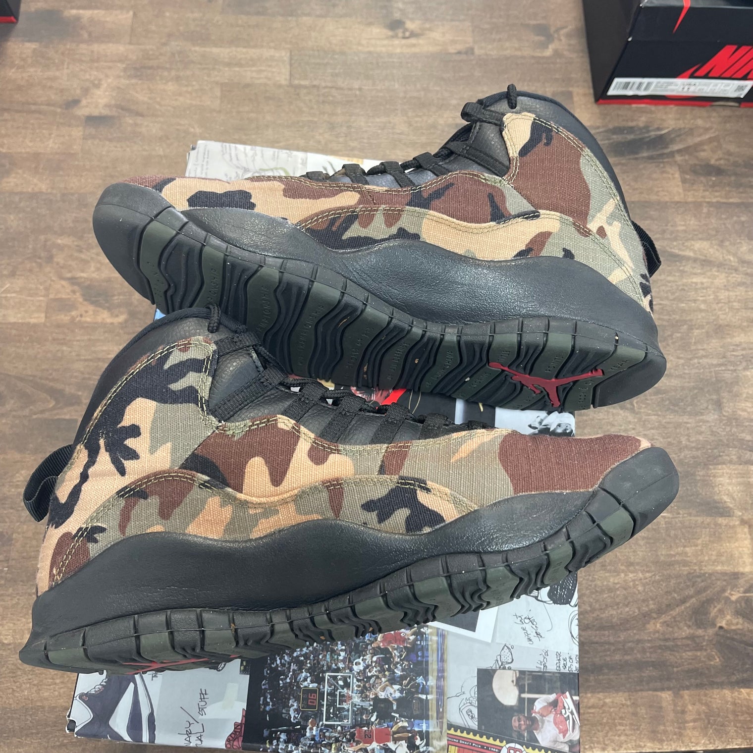 Camo Jordan 10 (USED)