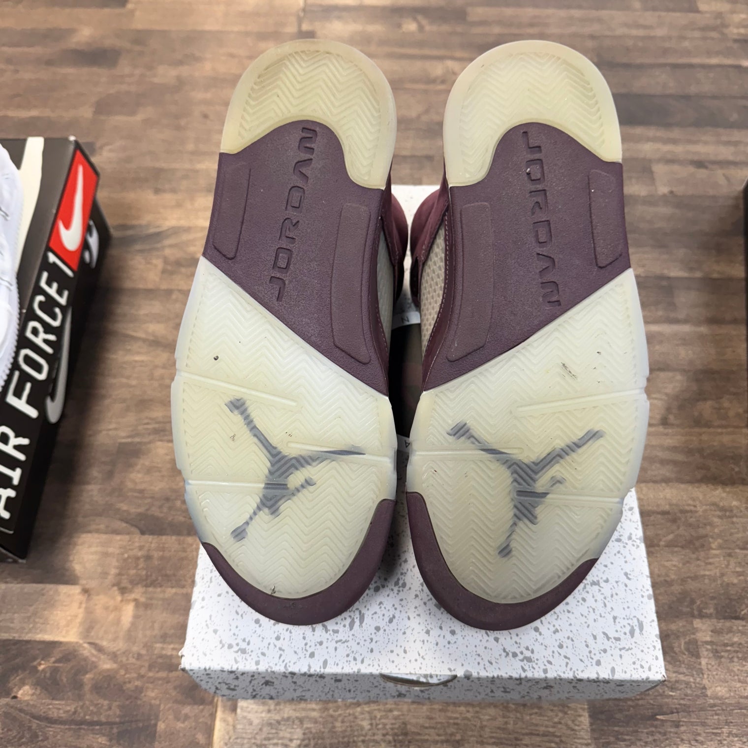 Burgundy Jordan 5 Retro (2023) (USED)