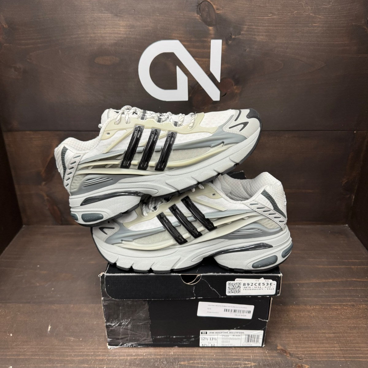 adidas Adistar Jellyfish Pharrell Williams Solid Grey Black - Image 1