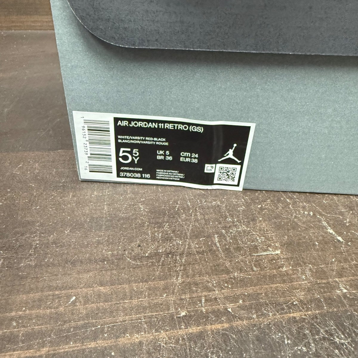 Jordan 11 Retro Cherry (2022) (GS) - Image 7