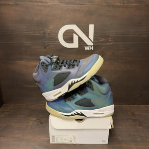 Jordan 5 Retro Oil Grey (Women's) Size 7W (Pre-Owned)