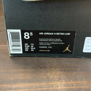Jordan 11 Retro Low Barons Size 8.5 (Pre-Owned) - aux