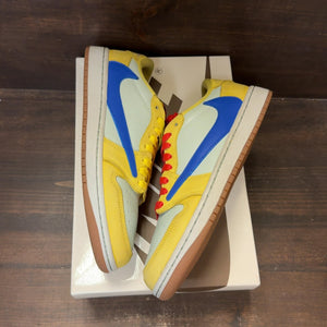 Jordan 1 Retro Low OG SP Travis Scott Canary (Women's) - Image 2