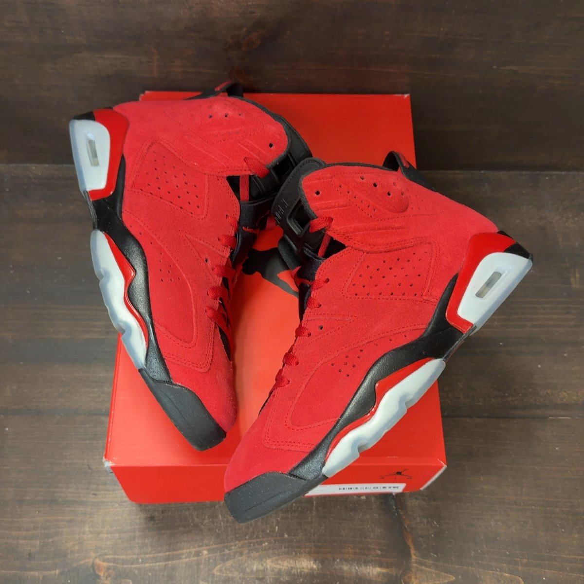 Jordan 6 Retro Toro Bravo Size 10 (Pre-Owned) - back